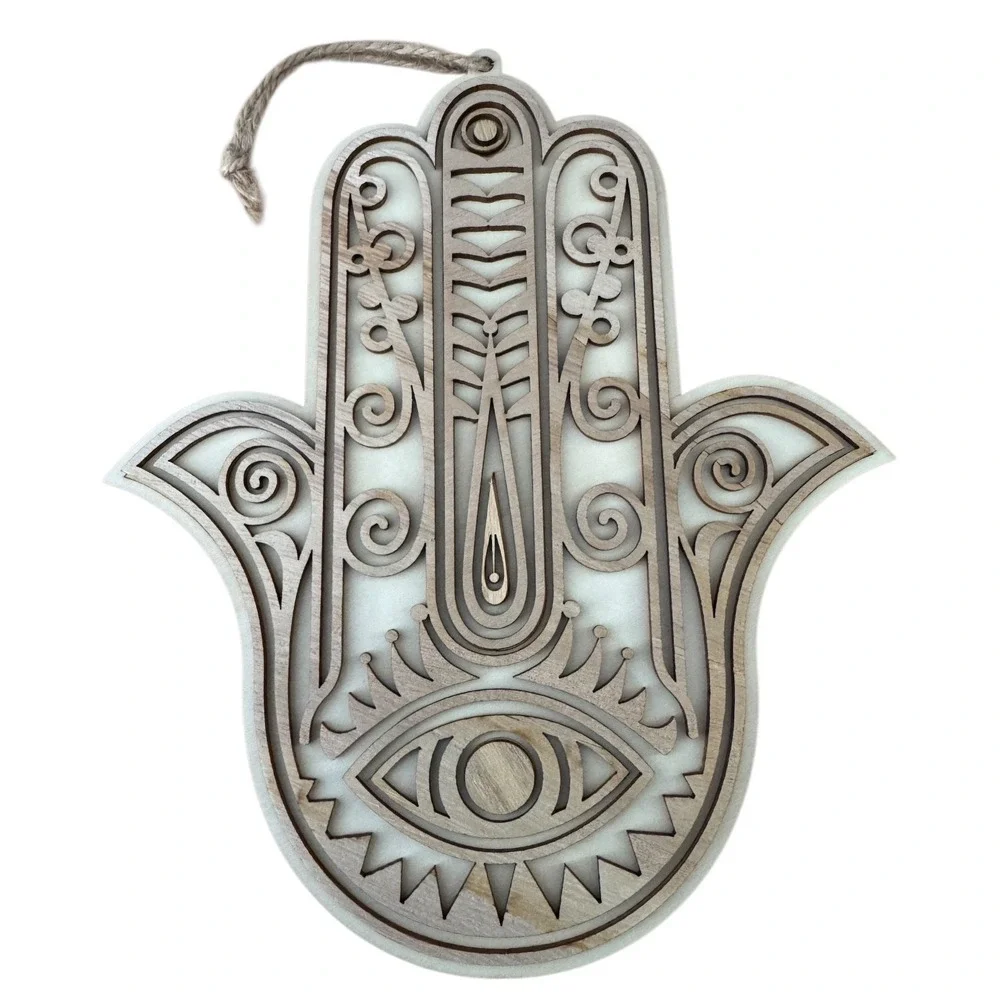 Healing Hand Wall Decor Wood 10